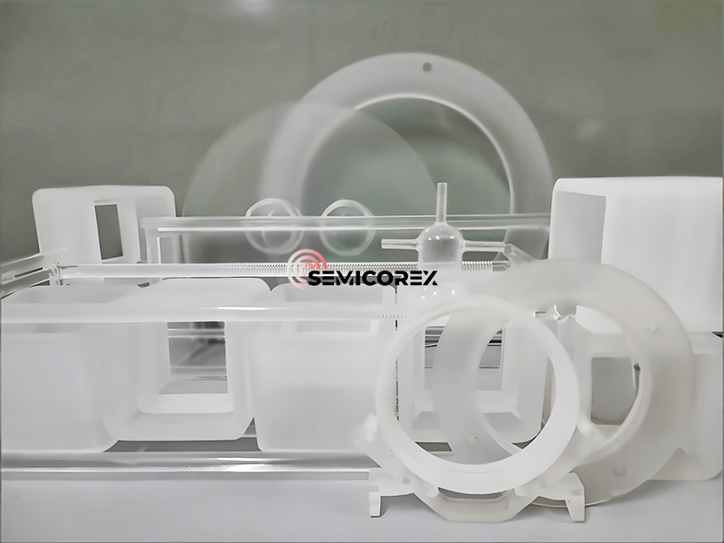 Aké je namáhanie dielov z kremenného skla