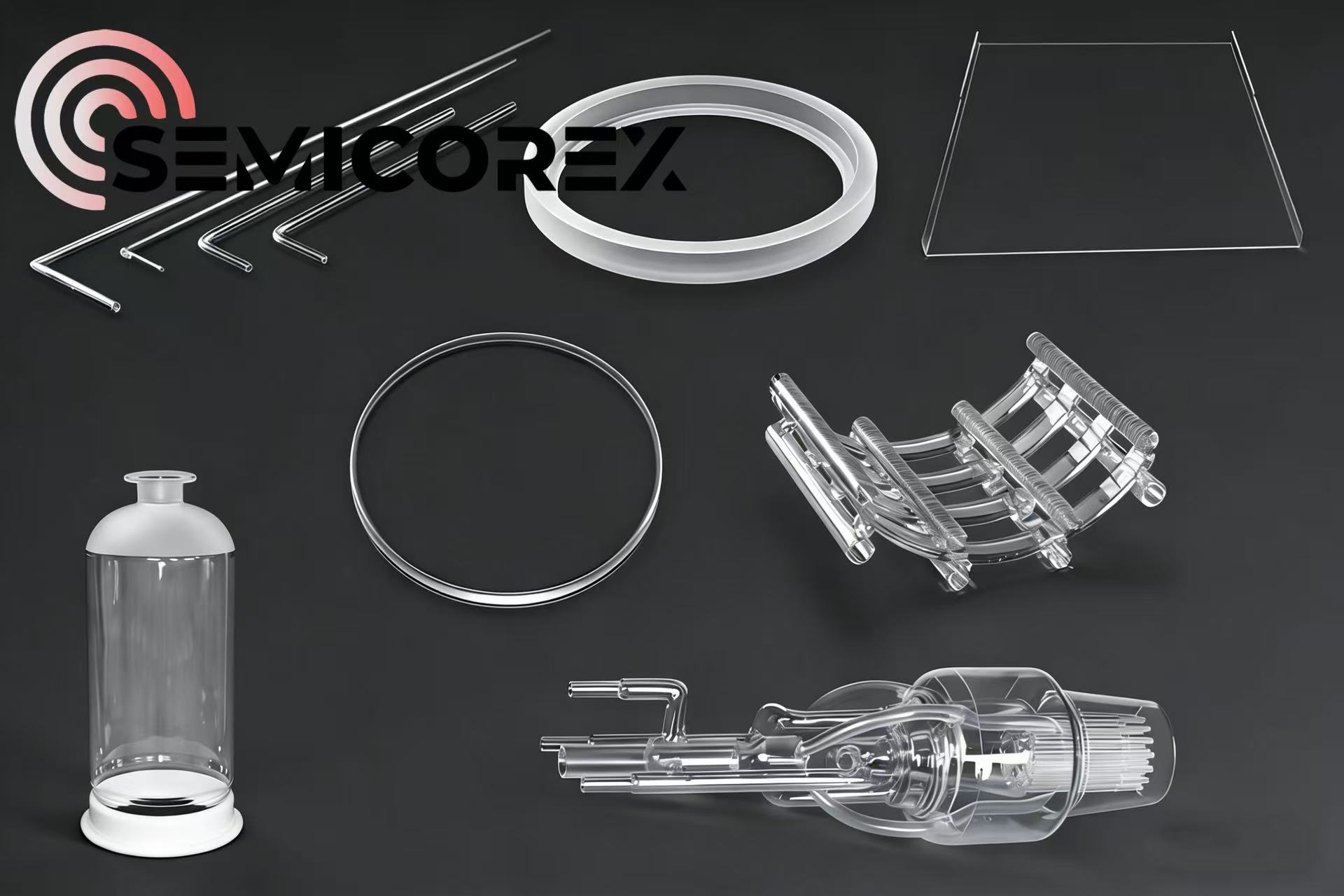 Bežné polovodičové kremenné komponenty a aplikácie