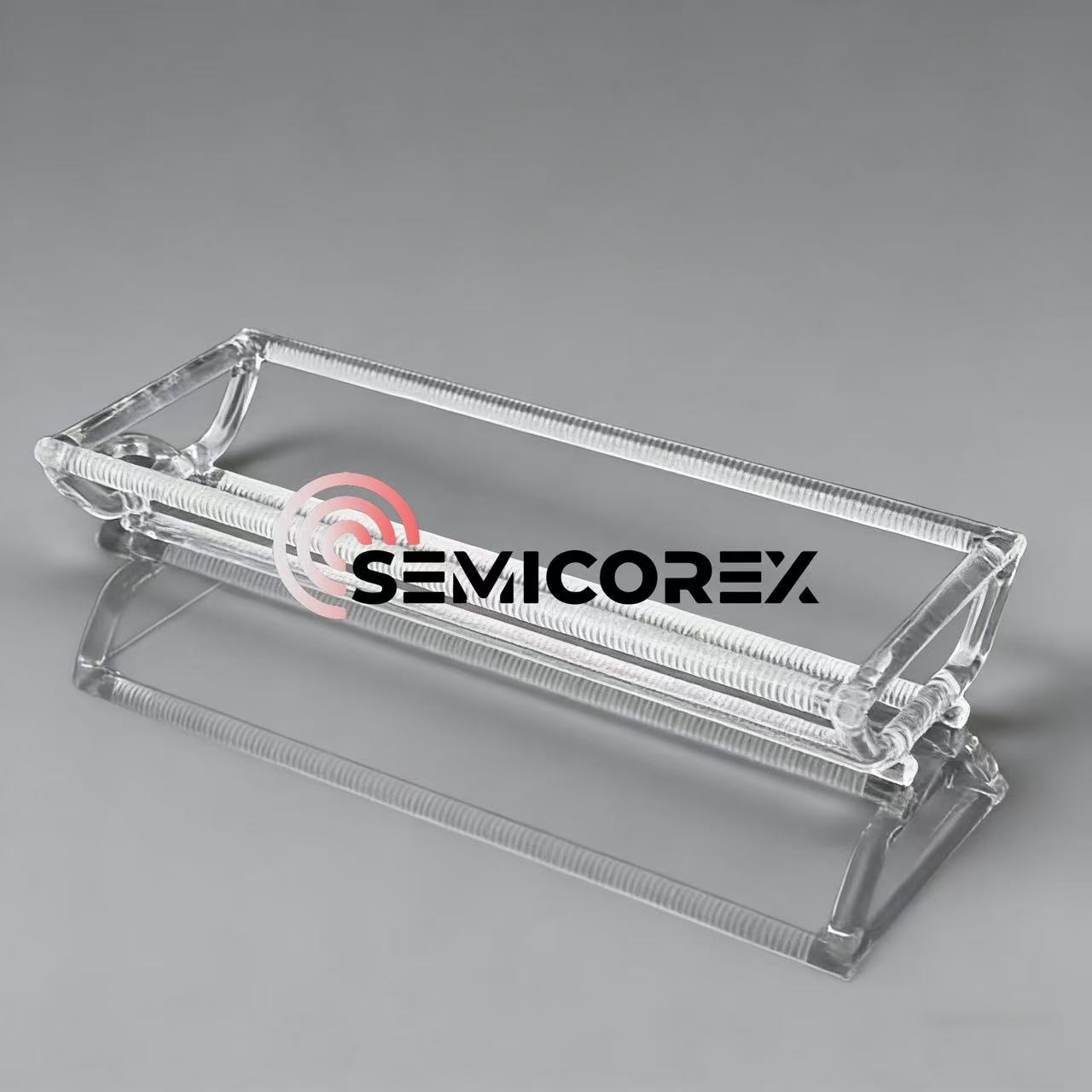 Horizontálne člny s kremennými oblátkami