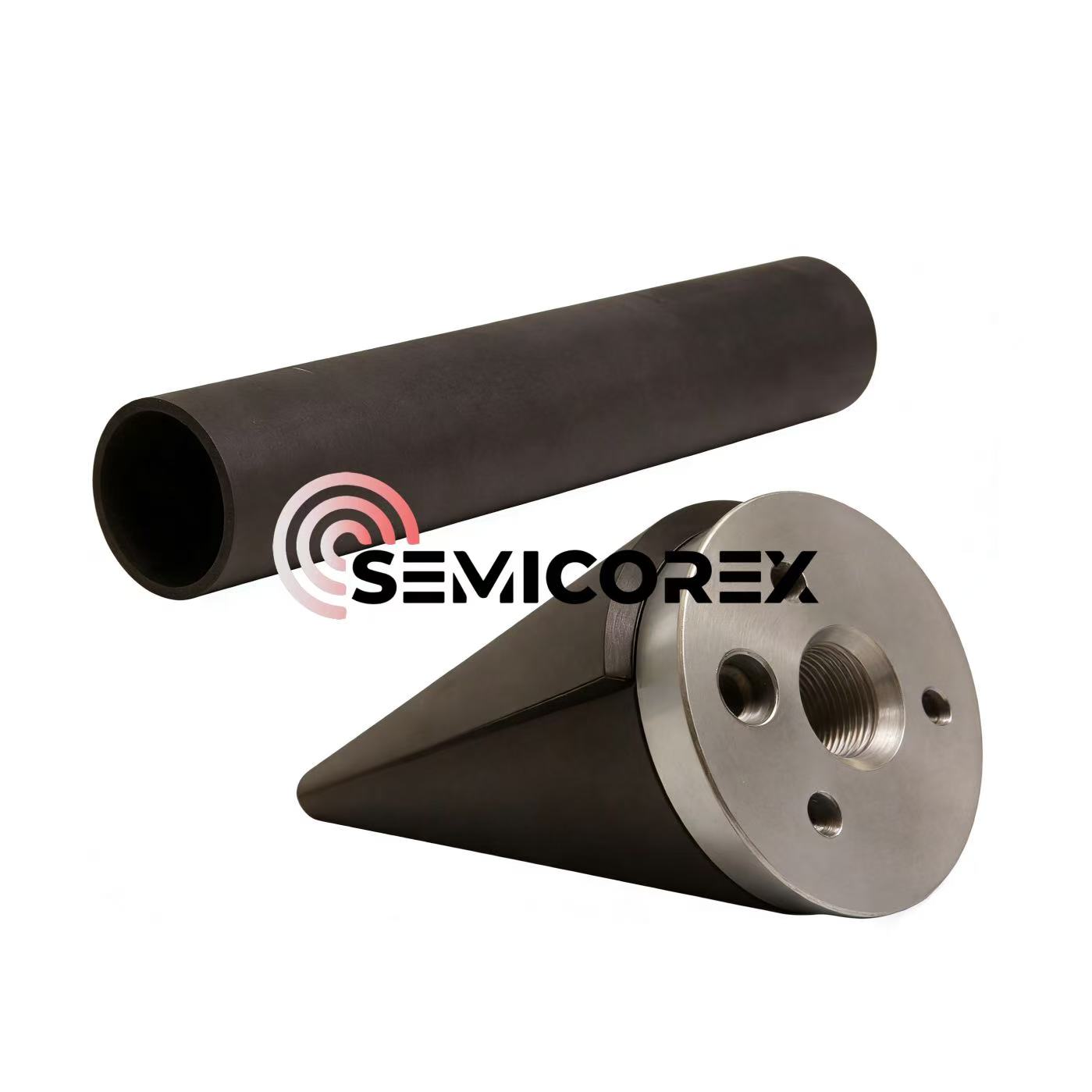 Porézny grafit pre vzduchom plávajúce ložiská