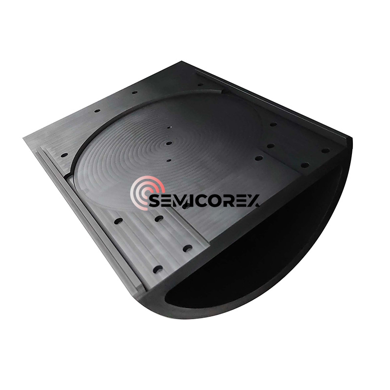 Časti Halfmoon potiahnuté SiC